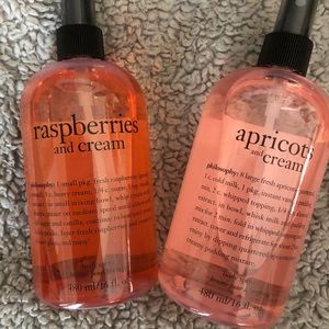 Philosophy body sprays